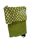 PURE COTTON POLKA DOT TWO PIECE SET(OLIVE GREEN COLOUR)
