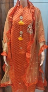 Leharia kurti with dupatta