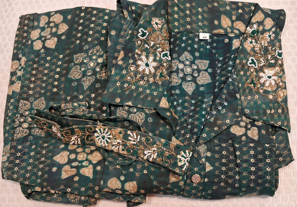 heavy coord set in mulcotton