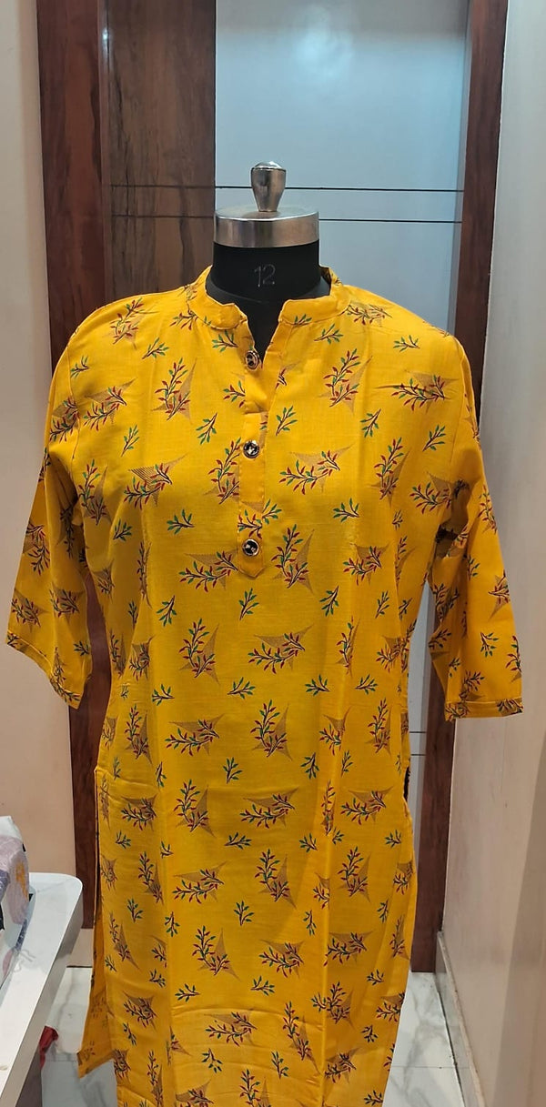 PURE COTTON KURTI
