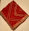 BEAUTIFUL SAREEIN CHUNARI PATTERN