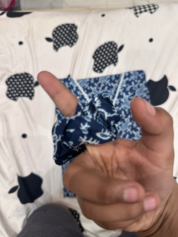 Pure Cotton Kurta with Beautiful V-Shape Neckline with Crochet Lace