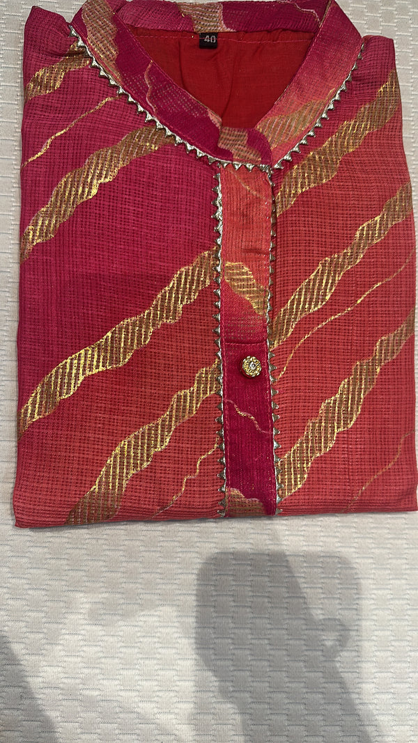 cotton kota kurti