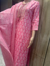 Three piece set in pink colour