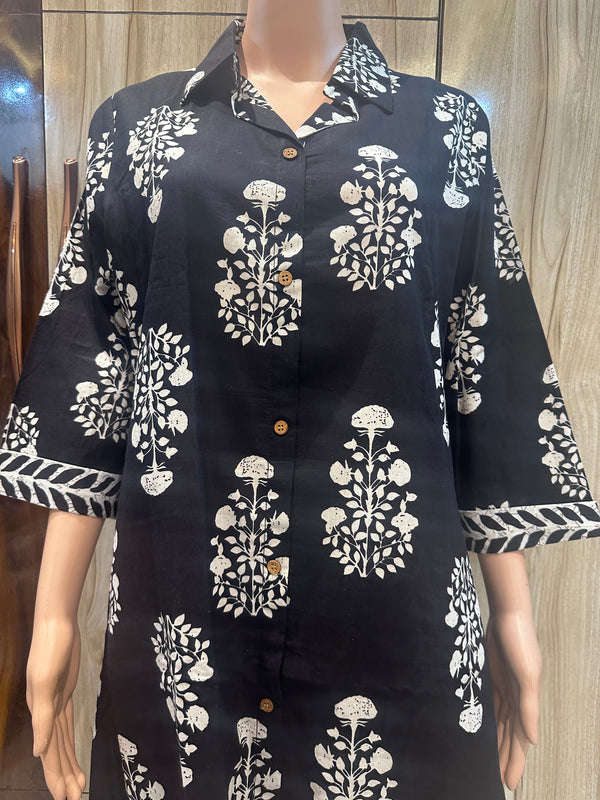 Ethnic Printed A- Line CO-ORD Set