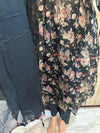 Pure Viscose Chinon Alia Cut Dress