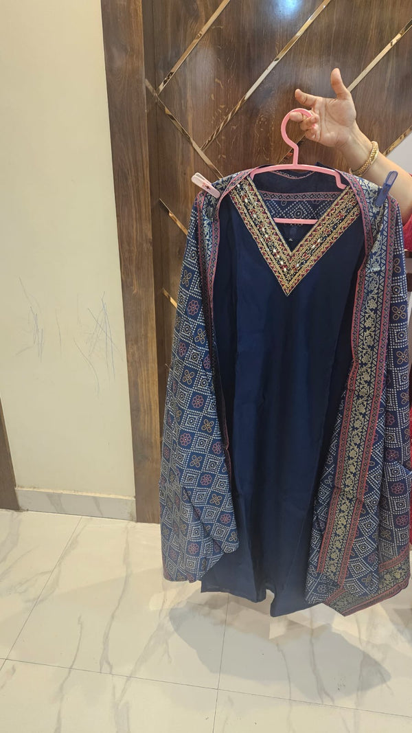 Stunning Party Wear with Beautiful Dupatta