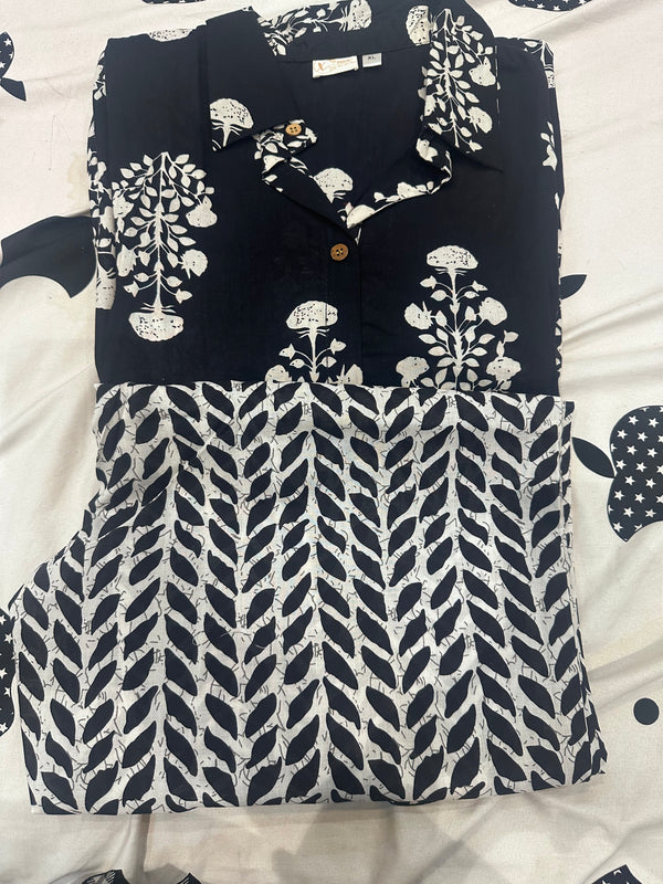 Ethnic Printed A- Line CO-ORD Set