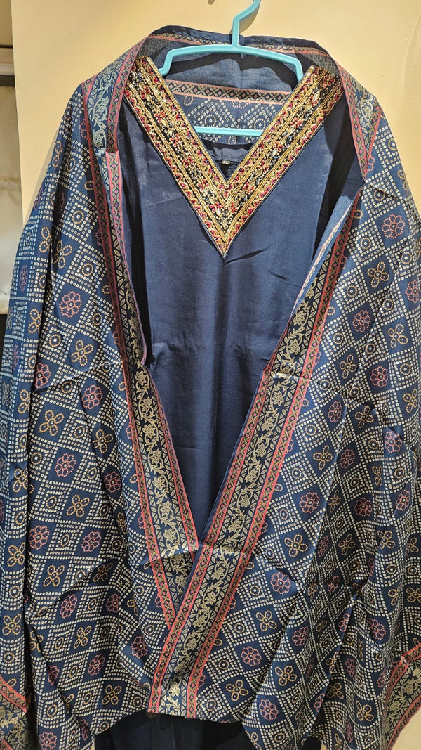 Stunning Party Wear with Beautiful Dupatta