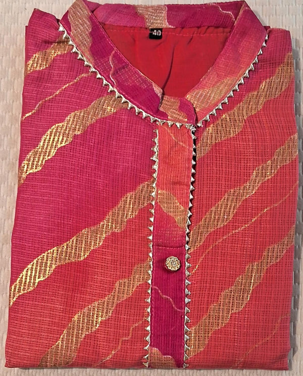 cotton kota kurti