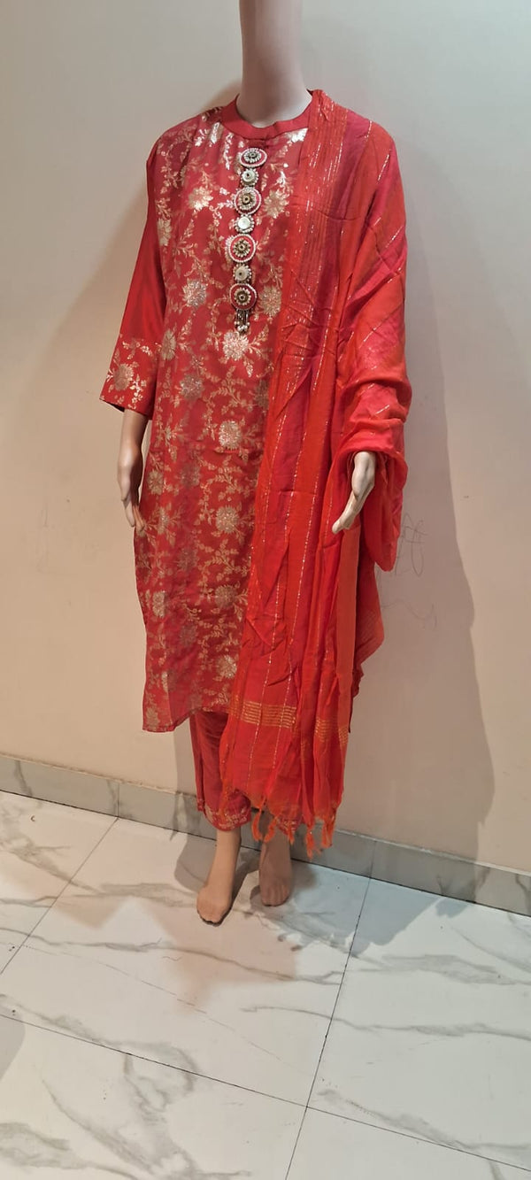 Heavy work Three piece suit