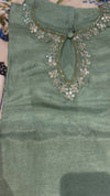 Three piece georgette suit
